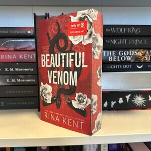 Target Exclusive Beautiful Venom By Rina Kent W/ Sprayed Edges